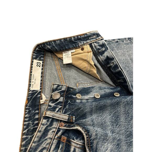 Rag & Bone Straight Nina High Rise Cigarette Ankle Jeans NWT 23 - Picture 5 of 13